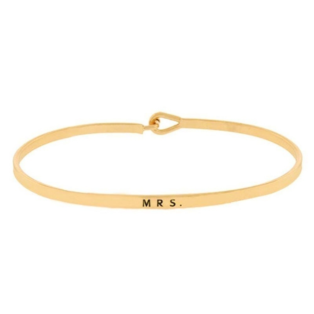 "MRS." MESSAGE BRACELET